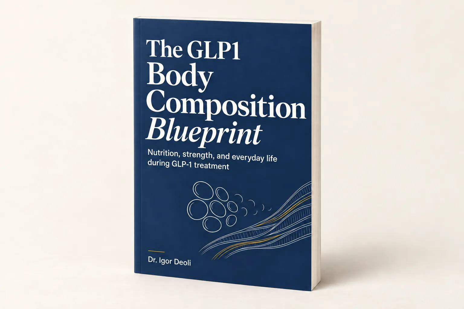 The GLP1 Body Composition Blueprint by Dr. Igor Deoli — book cover