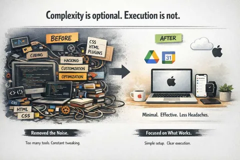 Complexity is optional, execution is not